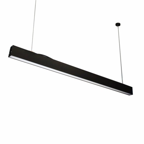 LED світильник офісний чорний 40Вт SMD5730, 3000K/4000K/6000K, 3200 Лм - EH-OFL-40W