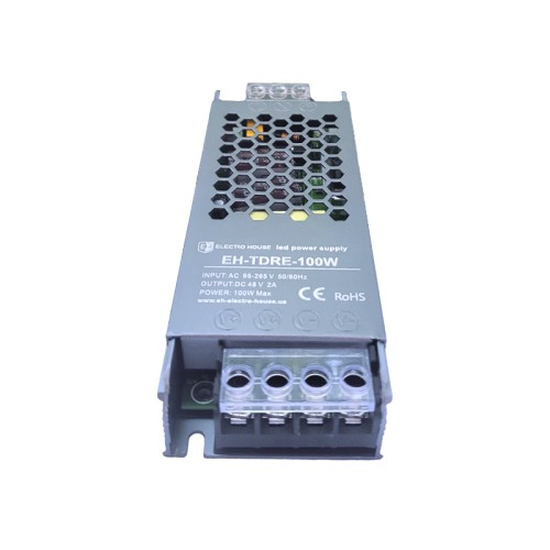 Драйвер трекового магнитного светильника выводной DC 48 V 2A 100 Вт - EH-TDRE-100W