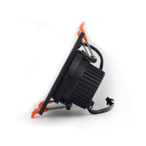 Світильник стельовий Чорний подвійний 5Wx2 кут повороту 45° 4100К - EH-CLM-04