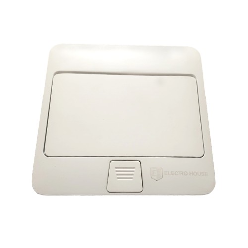 Розетка врізна для підлоги Біла 16 А + 2 USB 2,1 А IP44 - EH-F009