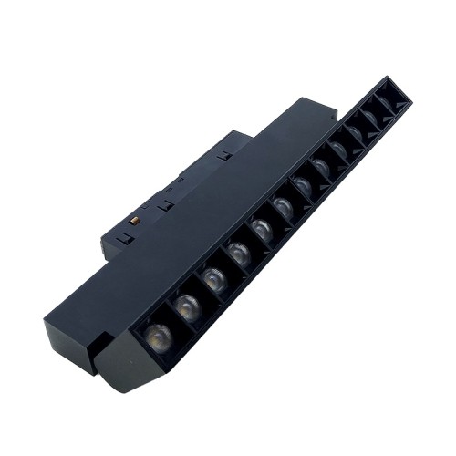 Трековий светильник Маgnetic Light Черный 12 Вт поворотный 230х22 мм 4000К - EH-TMLF-12W