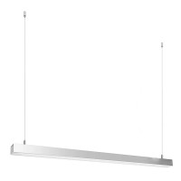 Світильник офісний підвісний білий 40Вт SMD5730, 3000K/4000K/6000K, 3200 Лм