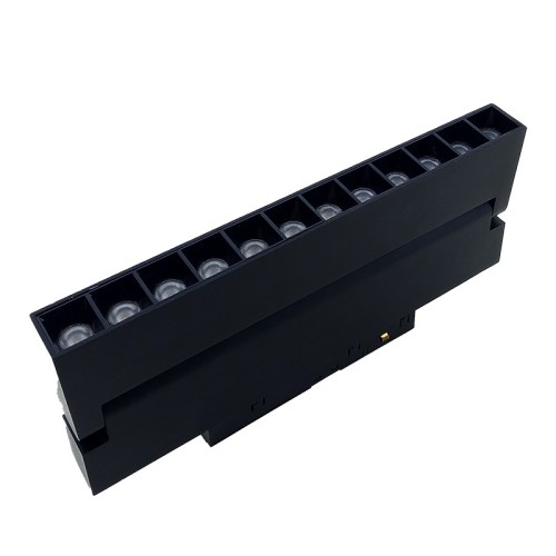 Трековий светильник Маgnetic Light Черный 12 Вт поворотный 230х22 мм 4000К - EH-TMLF-12W