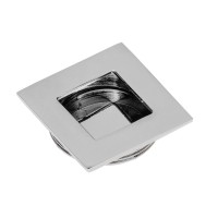 Ручка врезная квадрат d 35 В226 Хром