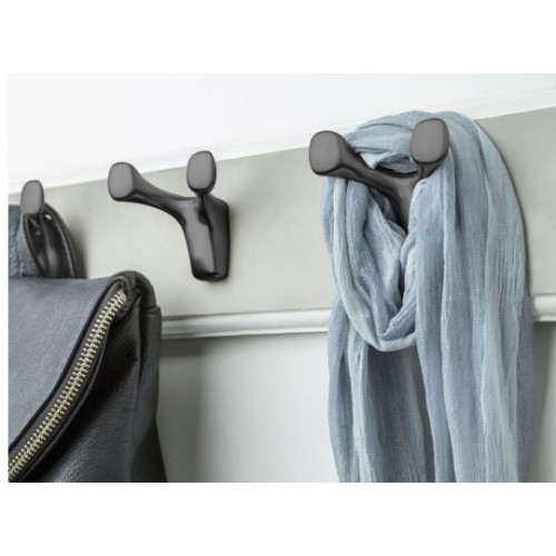 Крючок мебельный TOLEDO B0 черный матовый - WZ-TOLED-B0-20M