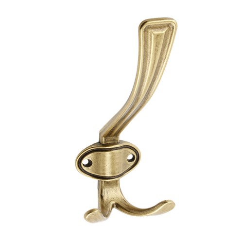 Гачок GTV CORUNA великий, антична латунь - WZ-CORUNA-D-04