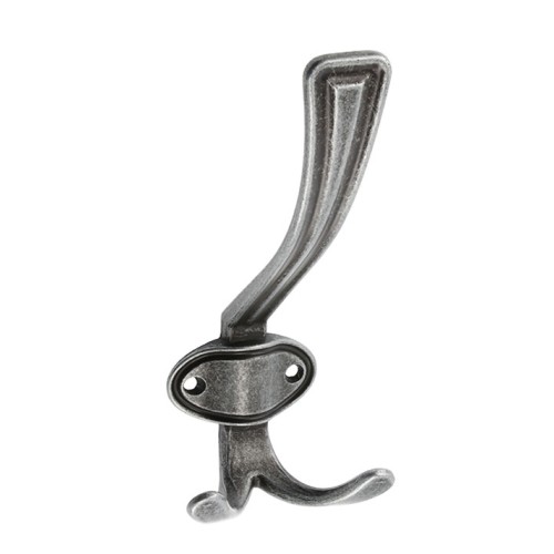 Гачок GTV CORUNA великий, античне срібло - WZ-CORUNA-D-07