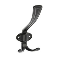 Гачок GTV CORUNA великий, чорний матовий