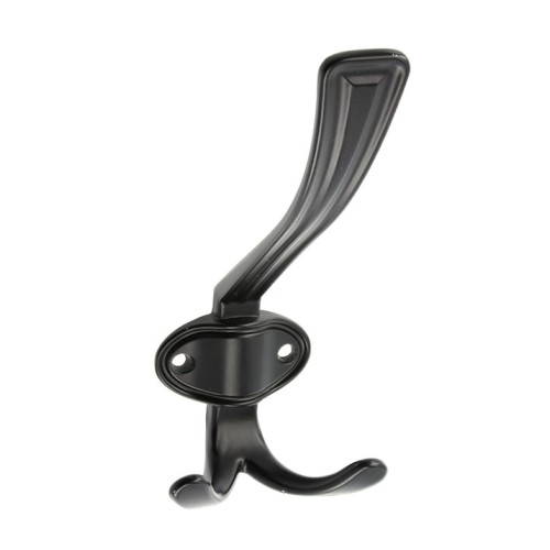 Гачок GTV CORUNA великий, чорний матовий - WZ-CORUNA-D-20M