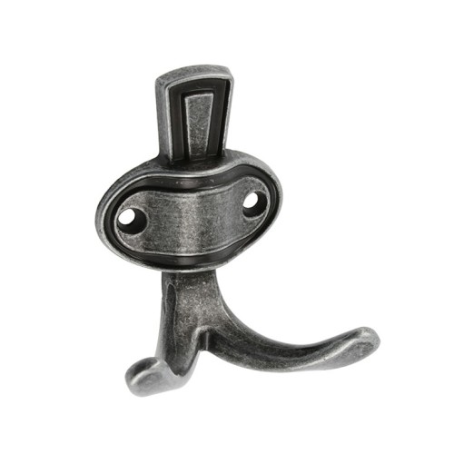 Гачок GTV CORUNA малий, античне срібло - WZ-CORUNA-M-07