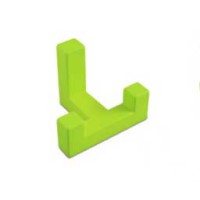 Крючок меблевий K2202 Зелений