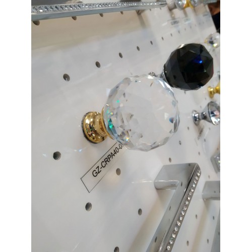 Ручка меблева Crystal Palace CRPA d 30 Gold - gz-crpa30-03