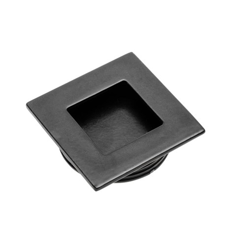 Ручка врезная квадрат d 35 В226 Черная - UZ-00B226-20