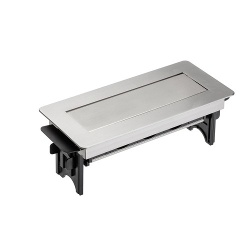 Подовжувач для офісу без корпусу на 3 розетки із заземленням French - AE-PBC3GU-51BK