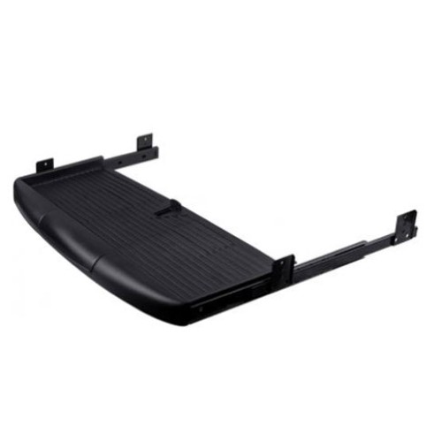 Полиця під клавіатуру чорна - PU-KEY027-20