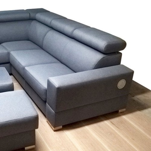 Подовжувач круглий врізний 3 розетки COMFORT (Schucko) 2xUSB 2,4A, провід 1,5м, алюміній - AE-BPW3S100U-53