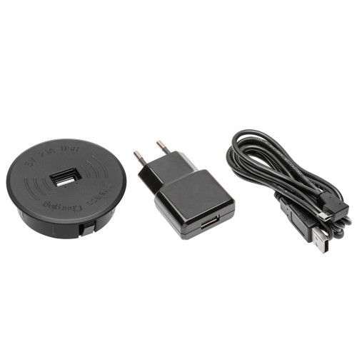 Вбудований зарядний пристрій GTV з USB-роз'ємом - AE-ZUSB-20