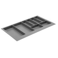 Лоток для столових приладів GTV Axispace для модуля 900 графіт