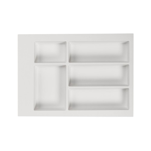 Лоток для столових приладів GTV Axispace для модуля 400 білий - WK-SZ-AS-400-10