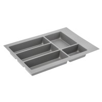 Лоток для столових приладів GTV Axispace для модуля 400 графіт