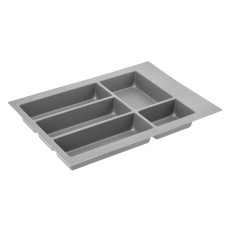 Лоток для столових приладів GTV Axispace для модуля 400 графіт