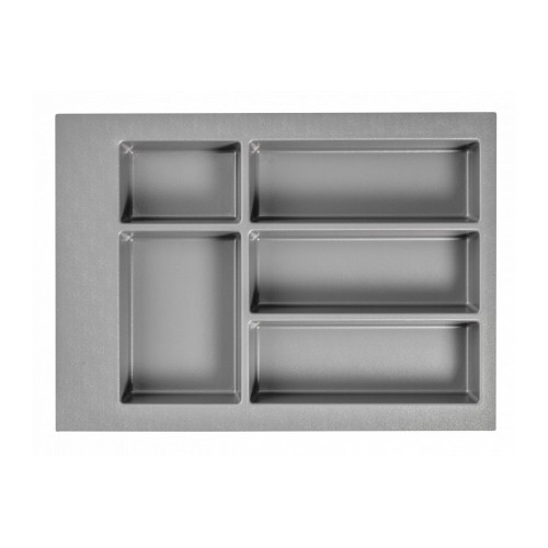 Лоток для столових приладів GTV Axispace для модуля 400 графіт - WK-SZ-AS-400-60