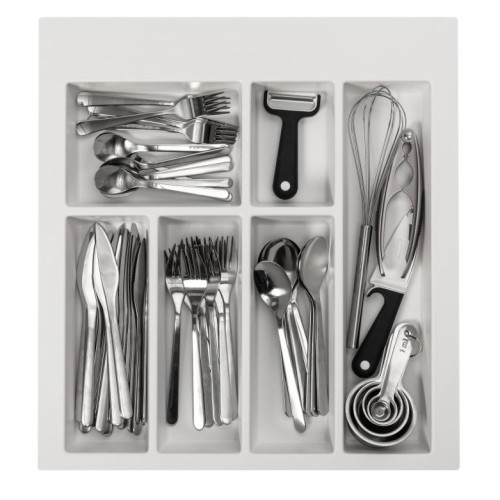 Лоток для столових приладів GTV Axispace для модуля 500 білий - WK-SZ-AS-500-10