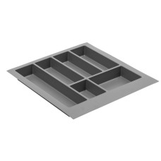 Лоток для столових приладів GTV Axispace для модуля 500 графіт