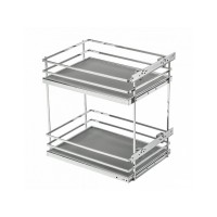 Карго GTV MOVIX PRO Кошик (плоский прут) 300 мм, Хром