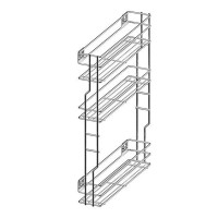 Корзина REJS VARIANT MULTI боковое, мини 150, для приправ, L-450, хром