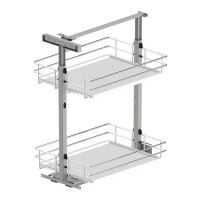 Карго REJS Maxima EVO міні 400 нижній Хром/білий