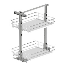 Карго REJS Maxima EVO міні 400 нижній Хром/білий