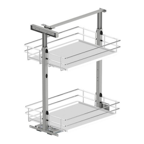 Карго REJS Maxima EVO міні 400 нижнє Хром/білий - WE30.0032.08.374