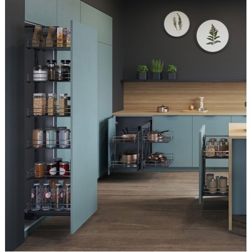 Магічний кут REJS CORNER Comfort 800 Графіт ЛІВИЙ Maxima CLASSIC WE31.0001.01.924 - WE31.0001.01.924