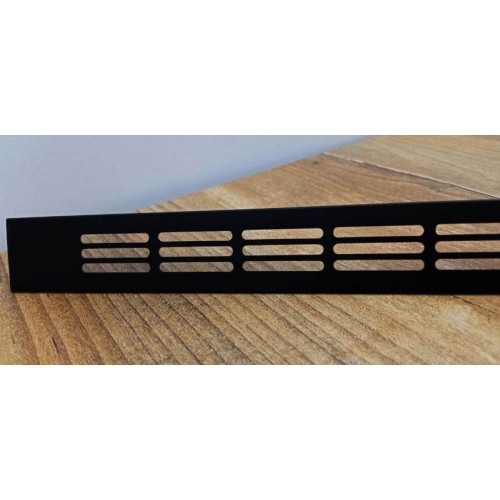 Вентиляционная решетка Черный Анод 23,5х375 TE12.0347.07.039 - TE12.0347.07.039