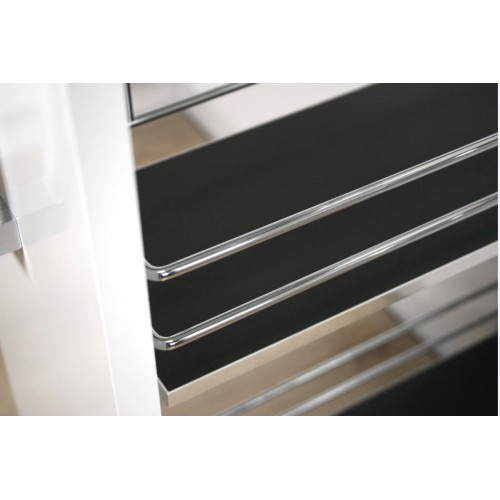 Карго REJS Maxima Silva ХРОМ/Графіт 300мм 1700-1900мм 5 полиць (без напрямних) WE32.0031.43.781