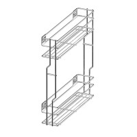Корзина REJS VARIANT MULTI боковое, мини 250, L-450, эффект хром (оцинковка)