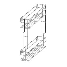 Кошик REJS VARIANT MULTI бічне, міні 250, L-450, ефект хром
