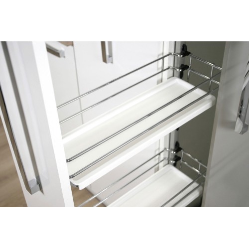 Карго REJS Maxima EVO макси 200 боковое правое Хром / белый - WE27.5340.08.374