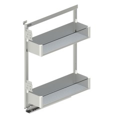 Карго REJS Maxima PURO Белый/СТЕКЛО 150мм Левая Боковая WE35.0012.06.C75