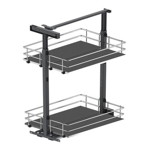 Карго REJS Maxima SILVA міні 400, нижнє, хром/графіт - WE32.0020.43.781
