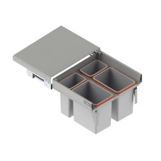 Мусорное ведро REJS Comfort Box 60 H = 350 направляющая L-450 серое