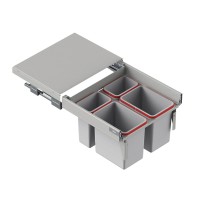 Відро для сміття REJS Comfort Box 60 H = 350 напрямна L-500 сіре