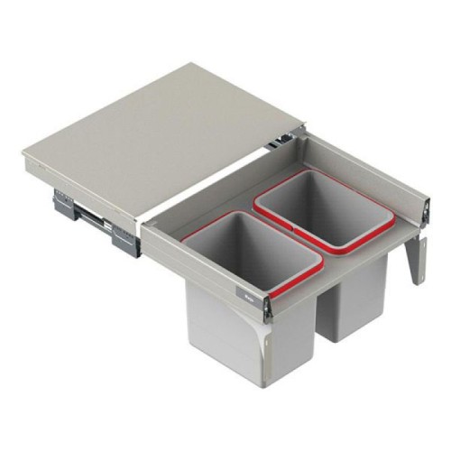 Мусорное ведро REJS Comfort Box 60 H = 410 направляющая L-400 серое - WE28.1723.01.002