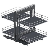 Кут REJS Corner Comfort Maxima SILVA 800, лівий, хром/графіт