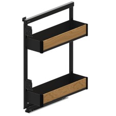 Карго REJS Maxima PURO Графит/Дерево 200мм Левая Боковая WE35.0014.12.C74