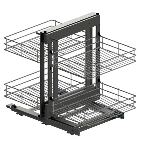 Магический угол REJS CORNER Comfort 1000 Графит ЛЕВЫЙ Maxima CLASSIC WE31.0003.01.924 - WE31.0003.01.924