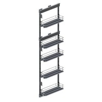 Карго REJS Maxima SILVA максі 150, бічне праве, хром/графіт