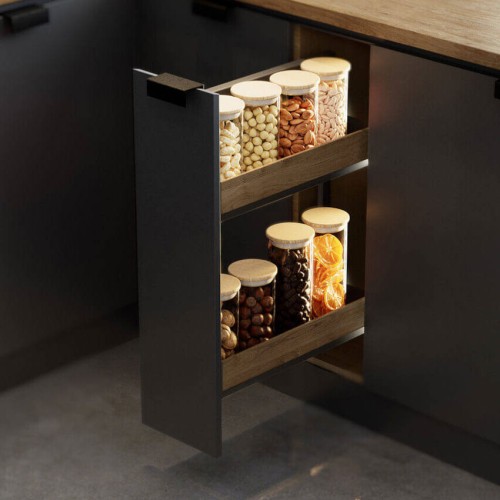 Карго REJS Maxima PURO Графіт / Дерево 200мм Права Бічна WE35.0015.12.C74 - WE35.0015.12.C74