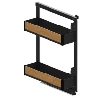 Карго REJS Maxima PURO Графіт / Дерево 200мм Права Бічна WE35.0015.12.C74